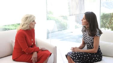 Comienza la 'Cumbre de las Primeras Damas': Letizia recibe a Jill Biden