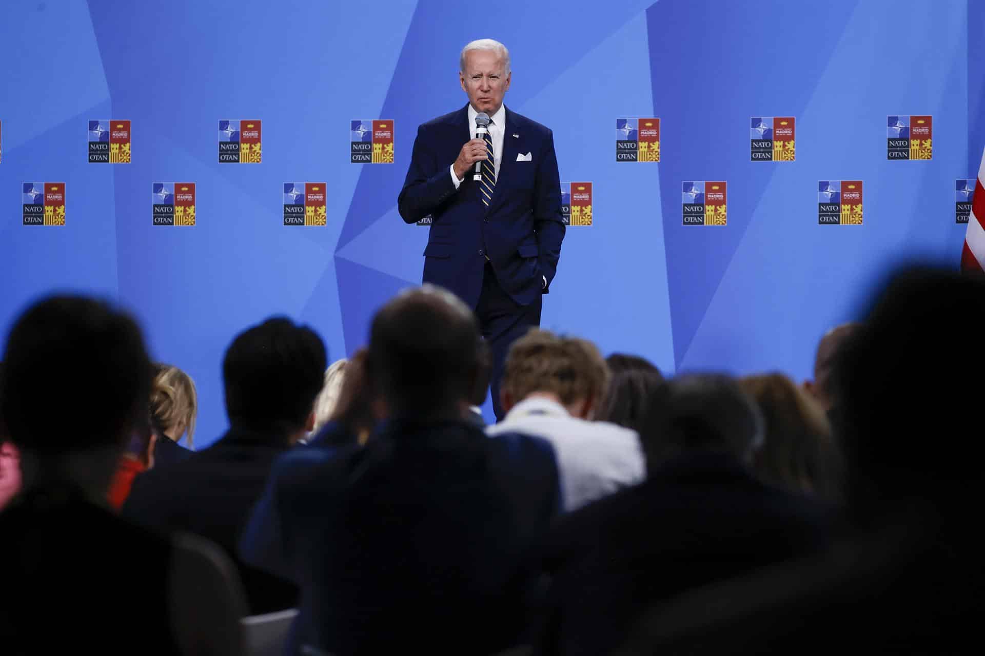 Biden presume de que Putin ha fortalecido a la OTAN, que está "preparada para cualquier eventualidad"