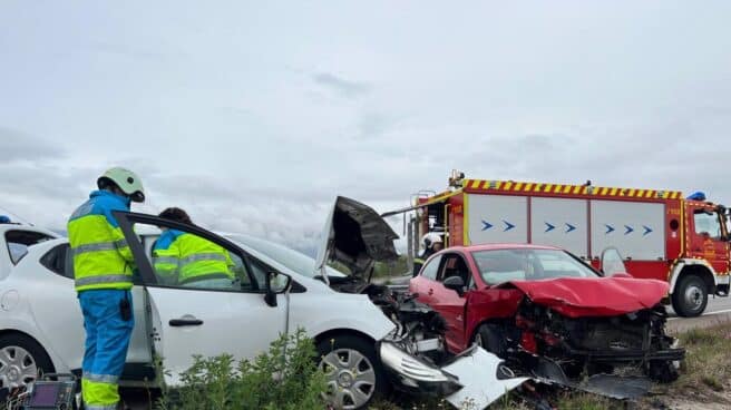 Sucesos.- Dos muertos y tres heridos en dos accidentes de tráfico ocurridos esta mañana en la M-609