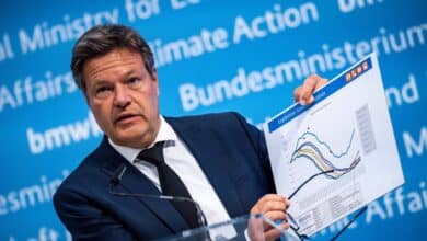 Alemania eleva el nivel de alarma por el riesgo en el suministro de gas, "es un bien escaso"
