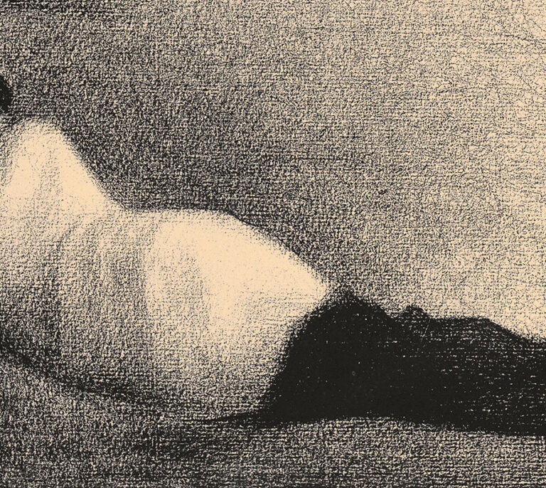 El lápiz oscuro de Seurat