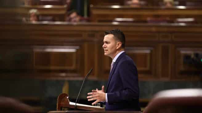 El portavoz del PSOE en el Congreso, Héctor Gómez