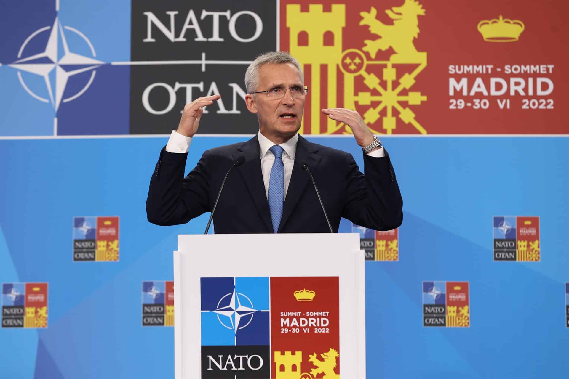 El secretario general de la OTAN, Jens Stoltenberg.