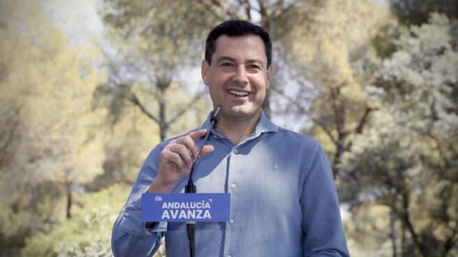 El presidente de la Junta de Andalucía en funciones y candidato del PP, Juanma Moreno Bonilla. El presidente de la Junta de Andalucía en funciones y candidato del PP, Juanma Moreno Bonilla.