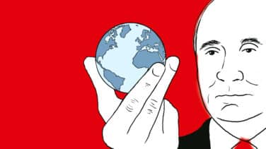 Putin, villano de cómic: “Es el capo de un cártel criminal que ha secuestrado Rusia”
