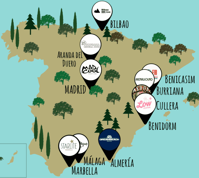 Los 10 mejores festivales para reencontrarse con la música en vivo este verano