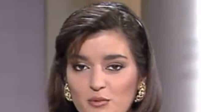 Miryam Romero. Miryam Romero., presentando el informativo de televisión