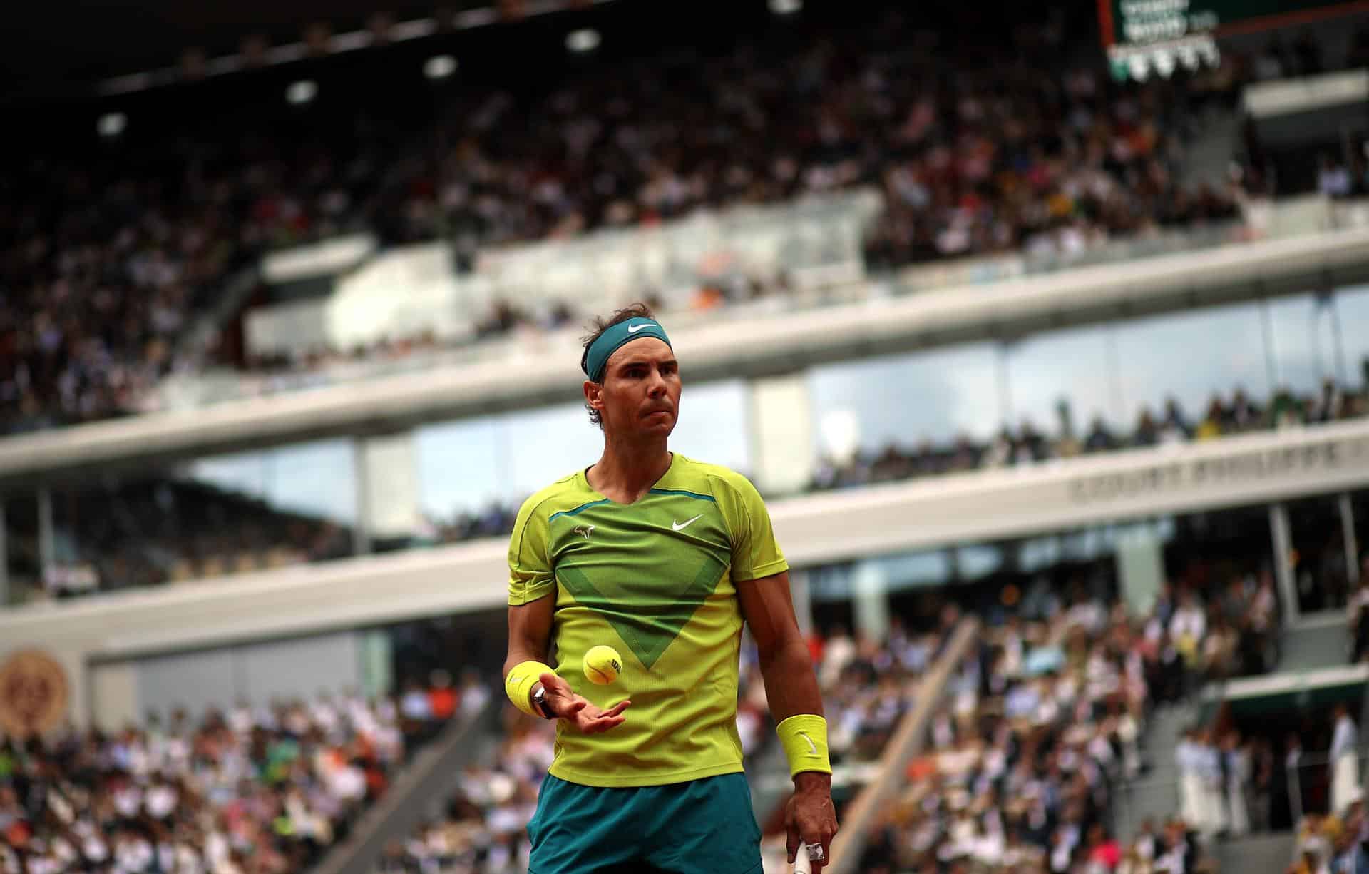 Rafael Nadal, durante la final de Roland Garros 2022 ante Casper Ruud