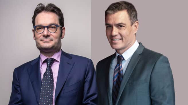 Ourghoulian y Pedro Sanchez Ourghoulian y Pedro Sanchez
