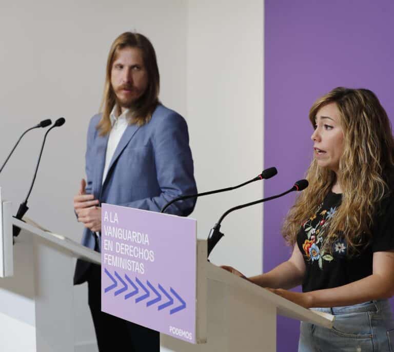 Podemos carga contra Sánchez y la "absoluta falta de voluntad" del PSOE