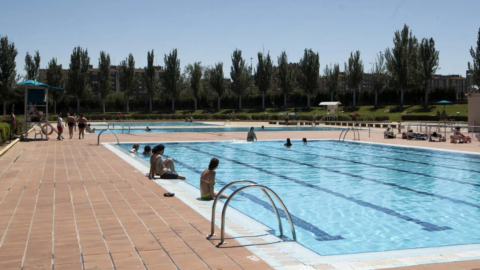 Piscina municipal en Zaragoza