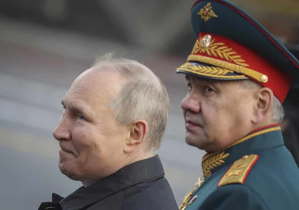 El presidente ruso, Vladimir Putin, en el Día de la Victoria