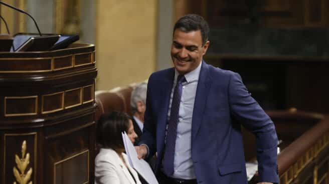 El presidente del Gobierno, Pedro Sánchez, comparece ante el pleno del Congreso