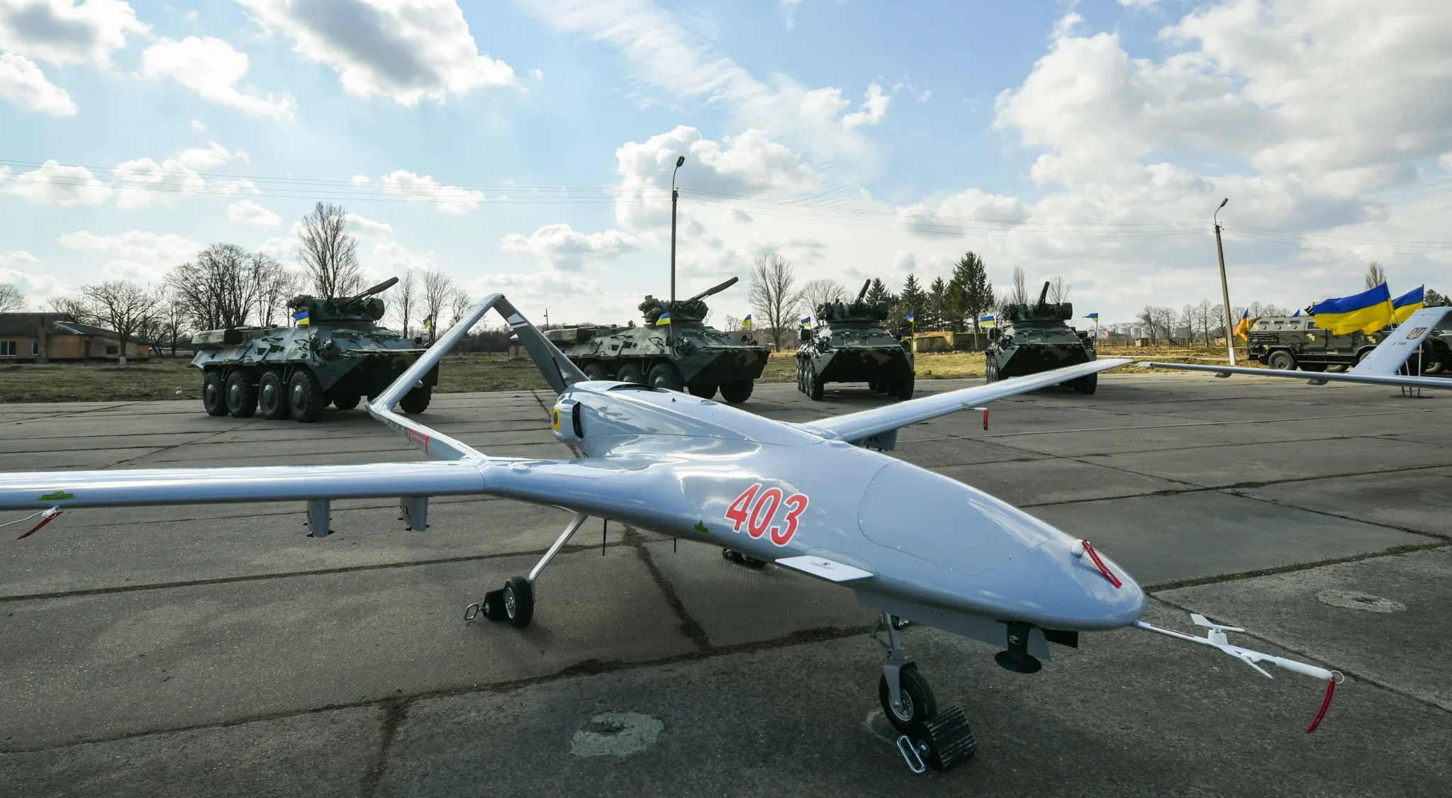 Cinco millones de euros, la recaudación de un telemaratón lituano para enviar un dron de combate turco a Ucrania