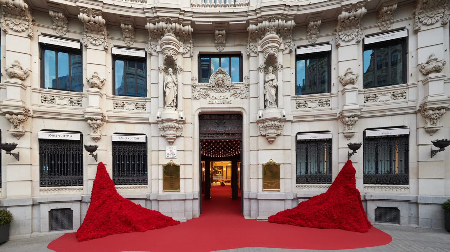 Entrada a la nueva Galería Canalejas en Madrid.