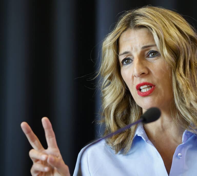 Yolanda Díaz pide a Sánchez una reunión "urgente" para revisar el pacto de Gobierno