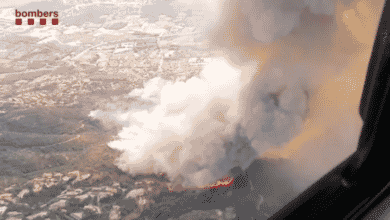 Un incendio en Castell d'Aro (Girona) provoca la evacuación de un 'resort' y un hotel