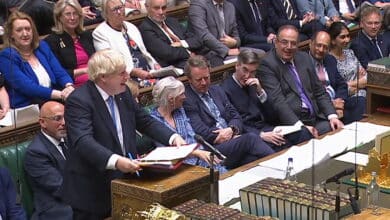 "Hasta la vista, baby": la despedida de Boris Johnson del Parlamento británico