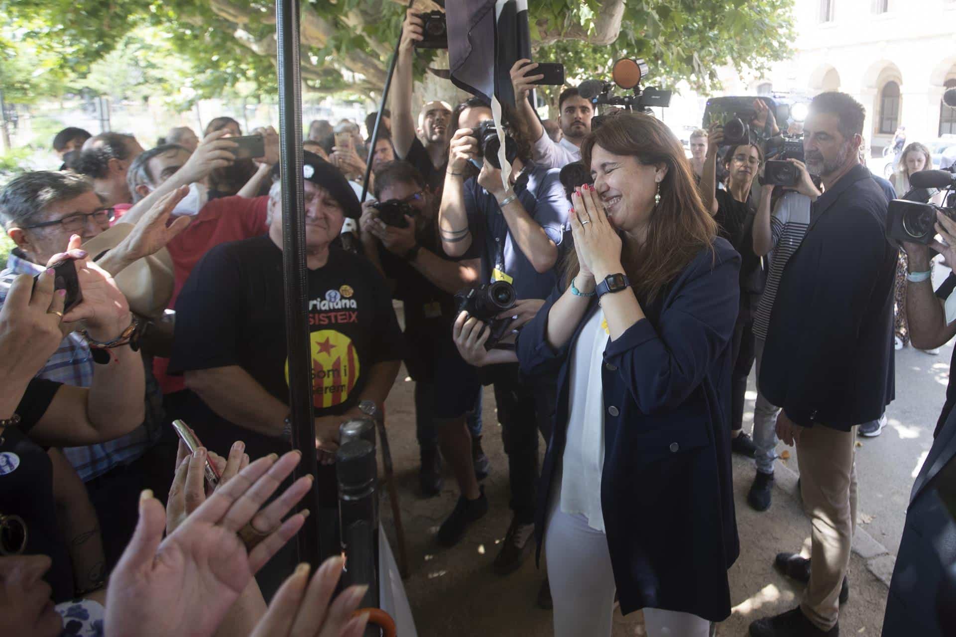 Borràs no se rinde y vuelve a fin de mes con la clausura de la Universidad catalana de verano