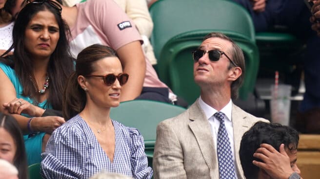 Pippa Middleton, hermana de Kate, en Wimbledon