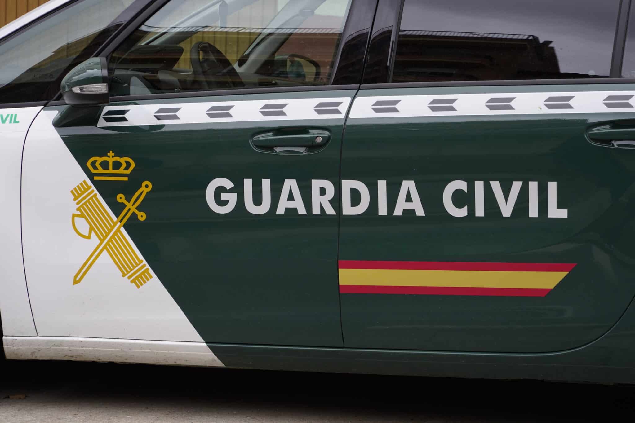 Vehículo de la Guardia Civil