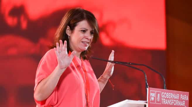Adriana Lastra, en la Convención del PSOE Madrid Ciudad.