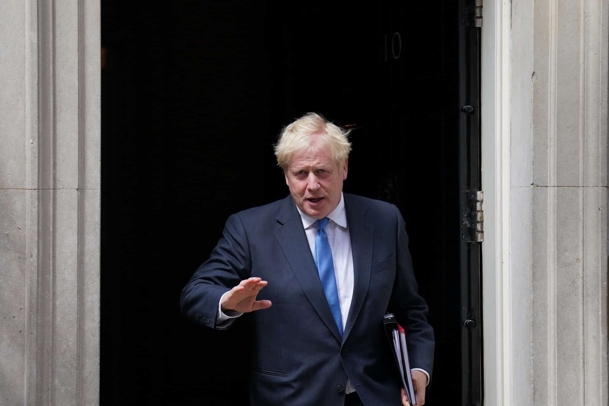 El primer ministro británico, Boris Johnson