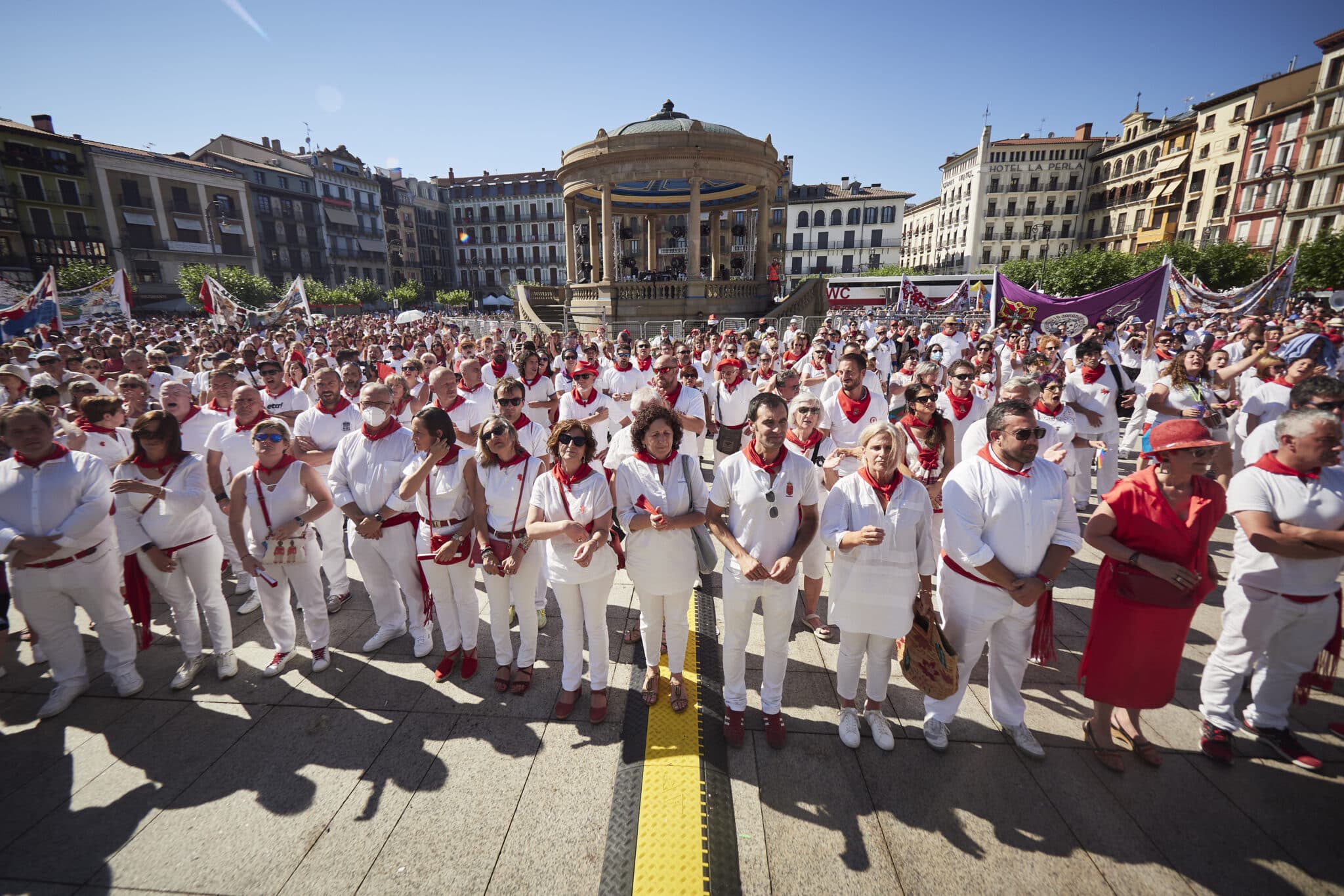 Se entrega a la policía el presunto autor de una agresión sexual durante San Fermín