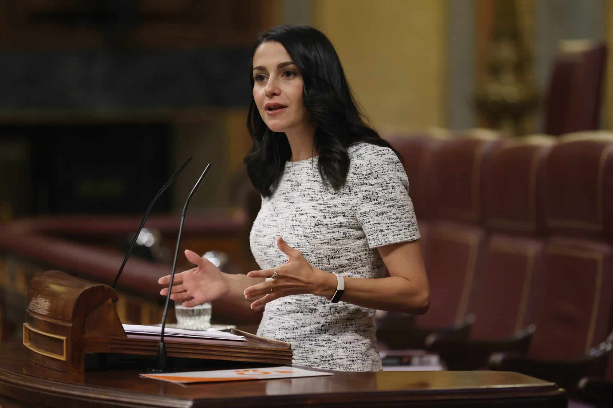 Inés Arrimadas, en el Debate sobre el Estado de la Nación.