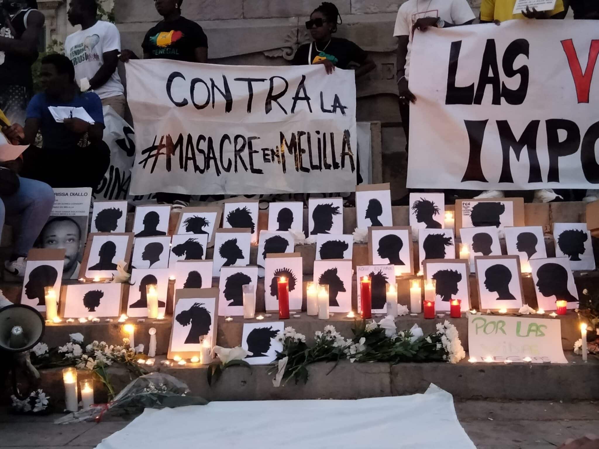Cerca de 2.000 personas se manifiestan en Barcelona por las muertes en Melilla: "Son asesinatos"