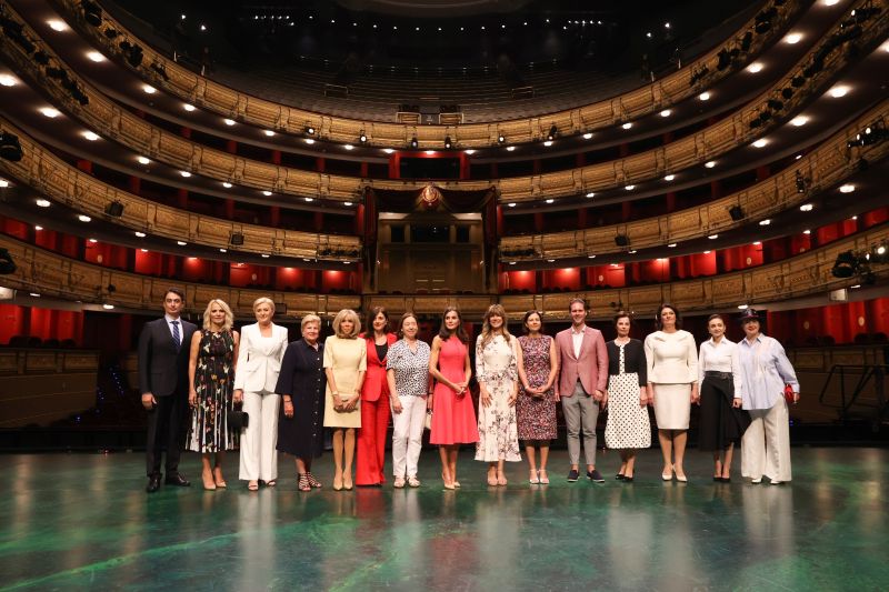 Nabucco y ‘Flamenco Real’ ponen el broche final a la agenda de la Reina y los acompañantes de los líderes de la OTAN