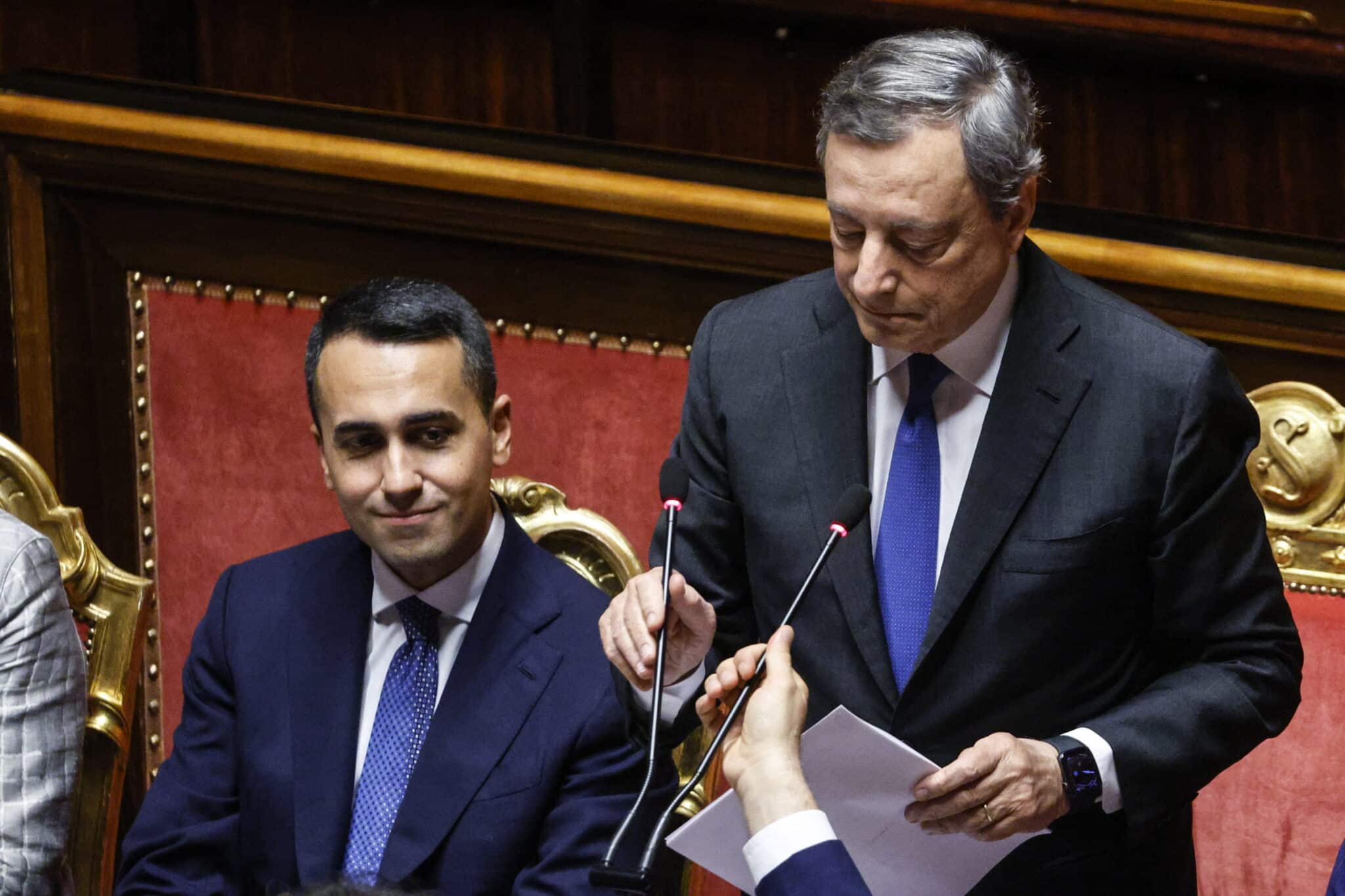 Mario Draghi en el Senado
