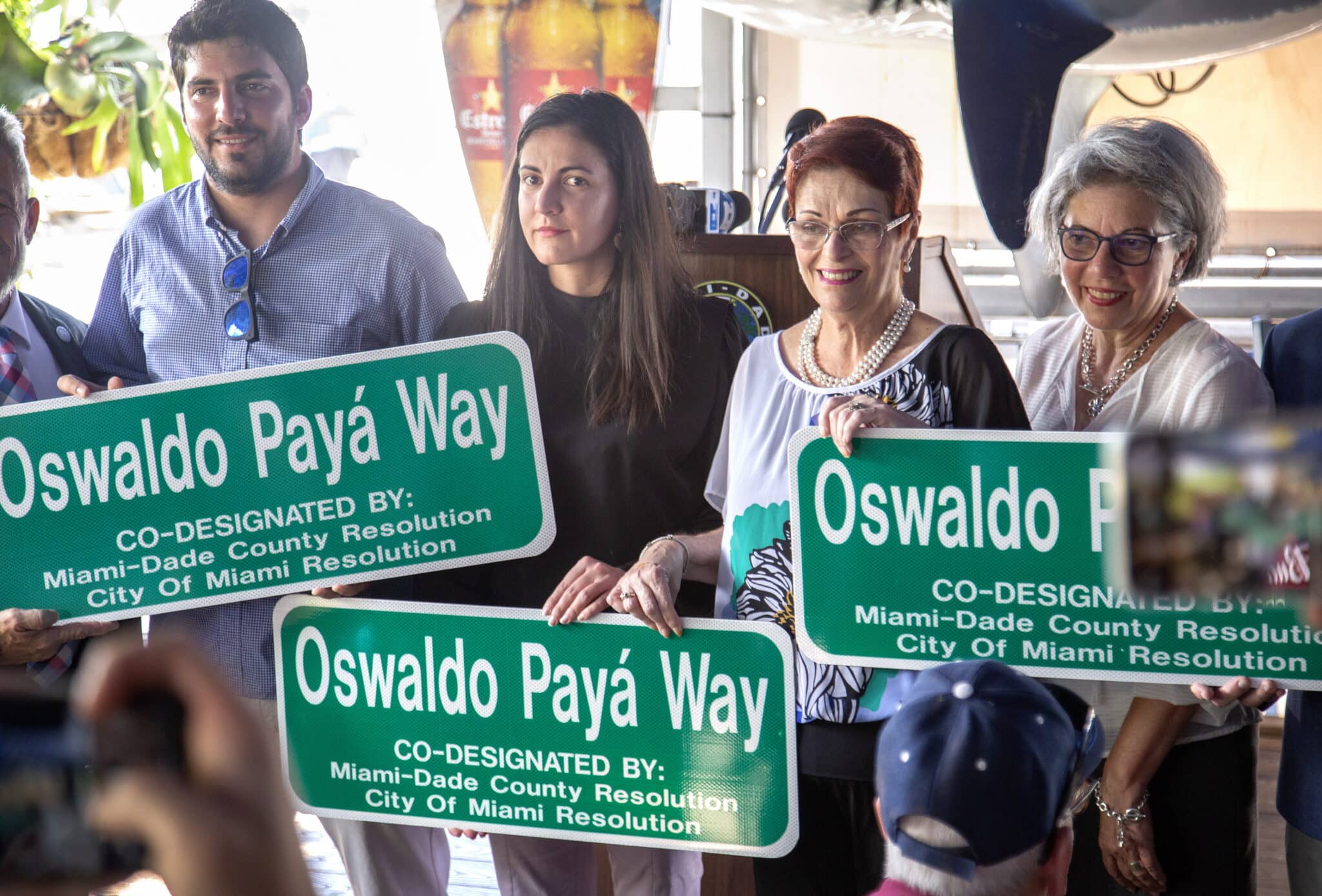 La familia de Oswaldo Payá en Miami
