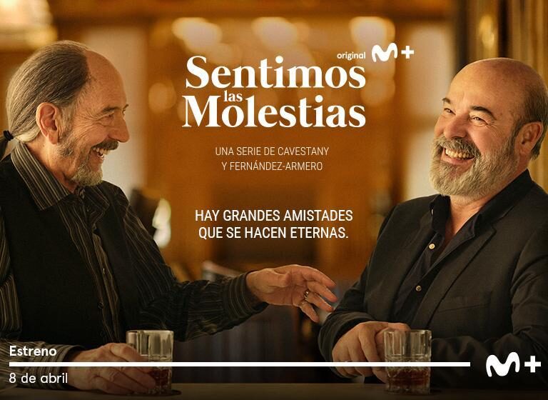 'Sentimos las molestias', la serie de Antonio Resines y Miguel Rellán, tendrá segunda temporada