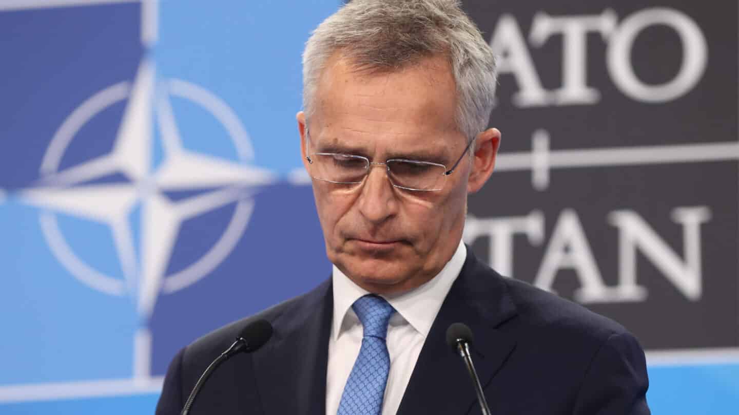 El secretario general de la OTAN, Jens Stoltenberg, en la cumbre de Madrid