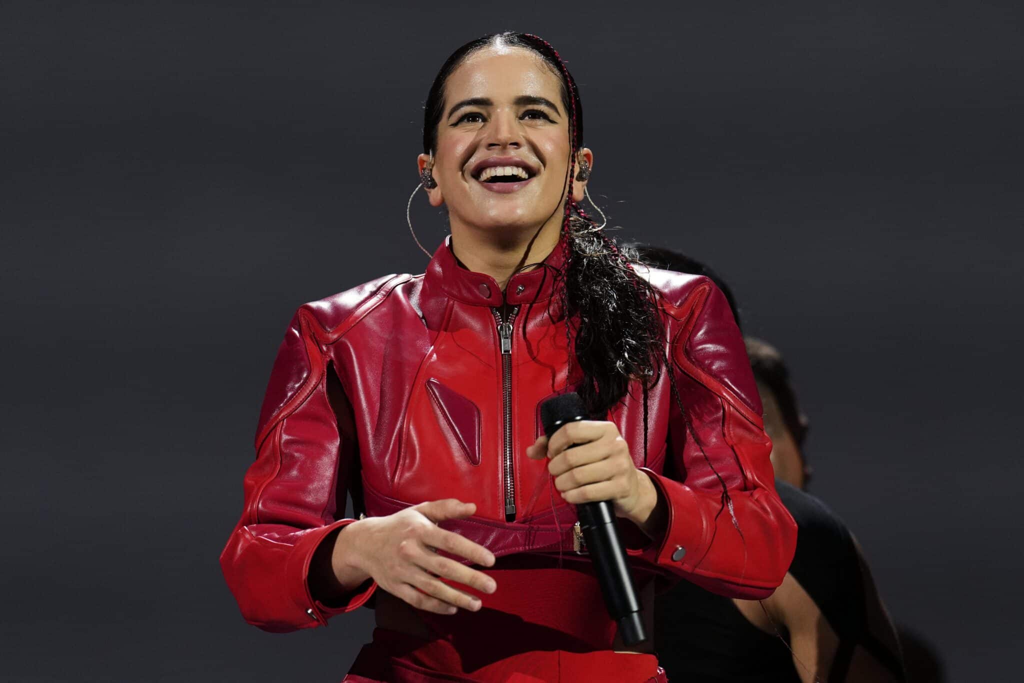 Rosalía, en el Palau Sant Jordi de Barcelona.