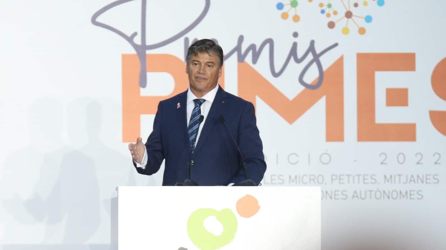 El presidente de Pimec, Antoni Cañete