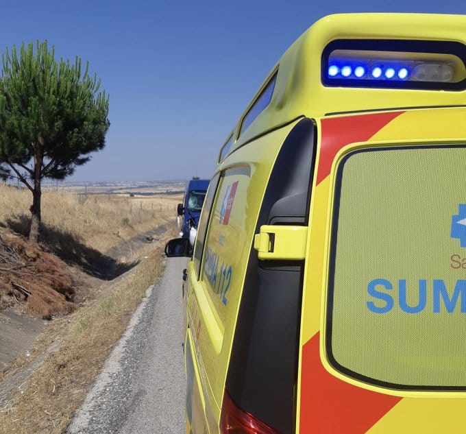 Accidente en Cobeña.