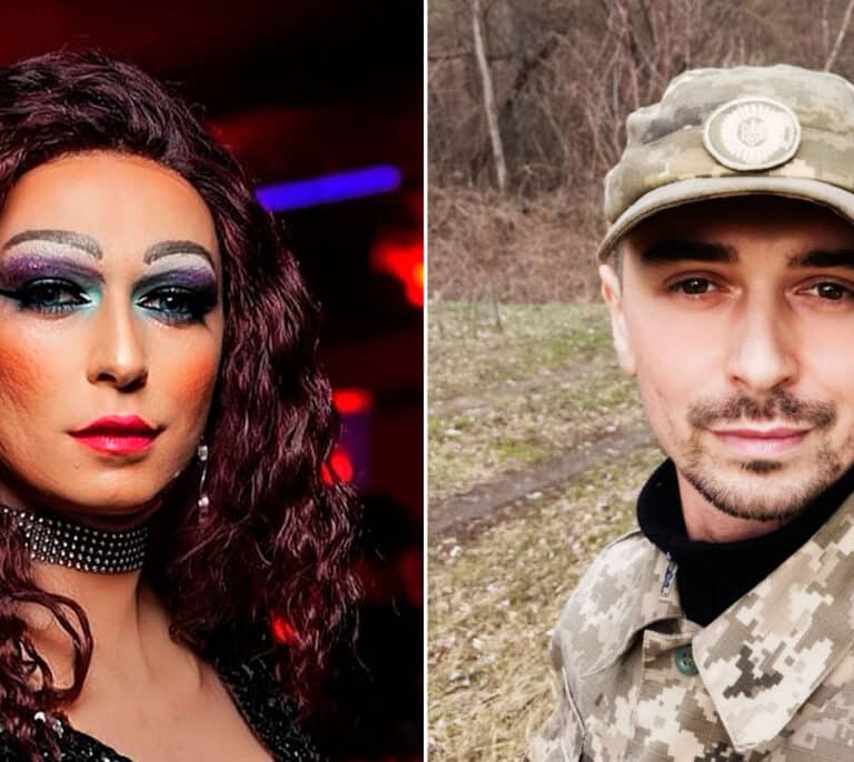 De drag queen a soldado, la guerra con mucho orgullo