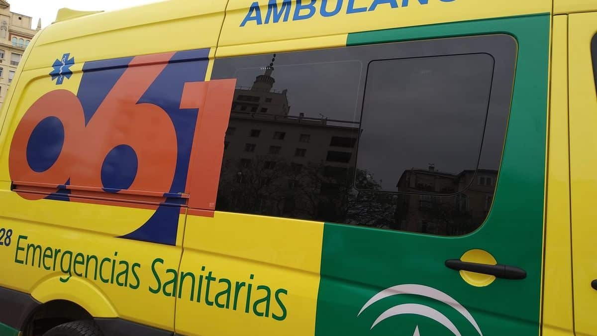 Ambulancia de Emergencias de Andalucía.