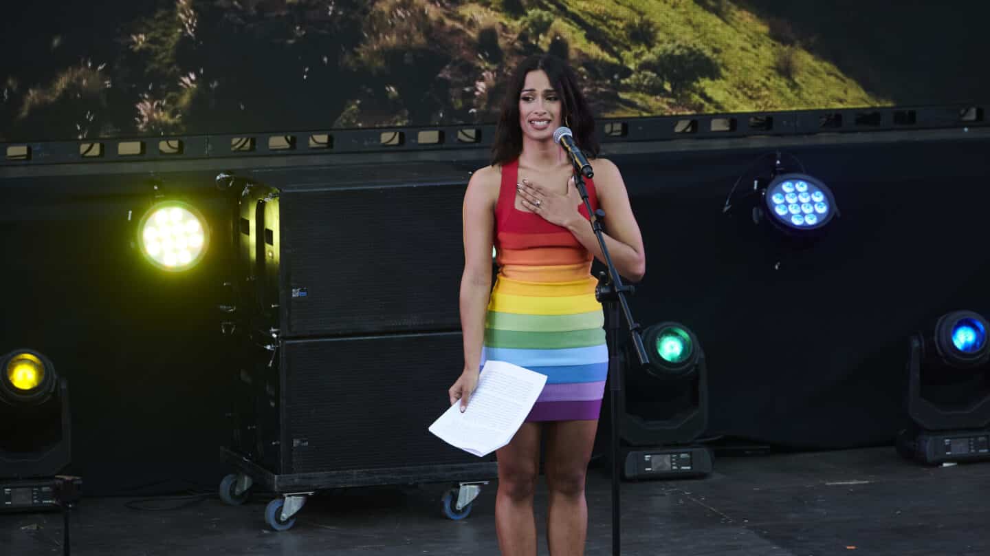 La cantante Chanel, representante española en Eurovision 2022, protagoniza el pregón del Orgullo 2022 este miércoles en la madrileña plaza Zerolo.