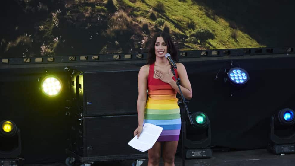La cantante Chanel, representante española en Eurovision 2022, protagoniza el pregón del Orgullo 2022 este miércoles en la madrileña plaza Zerolo.