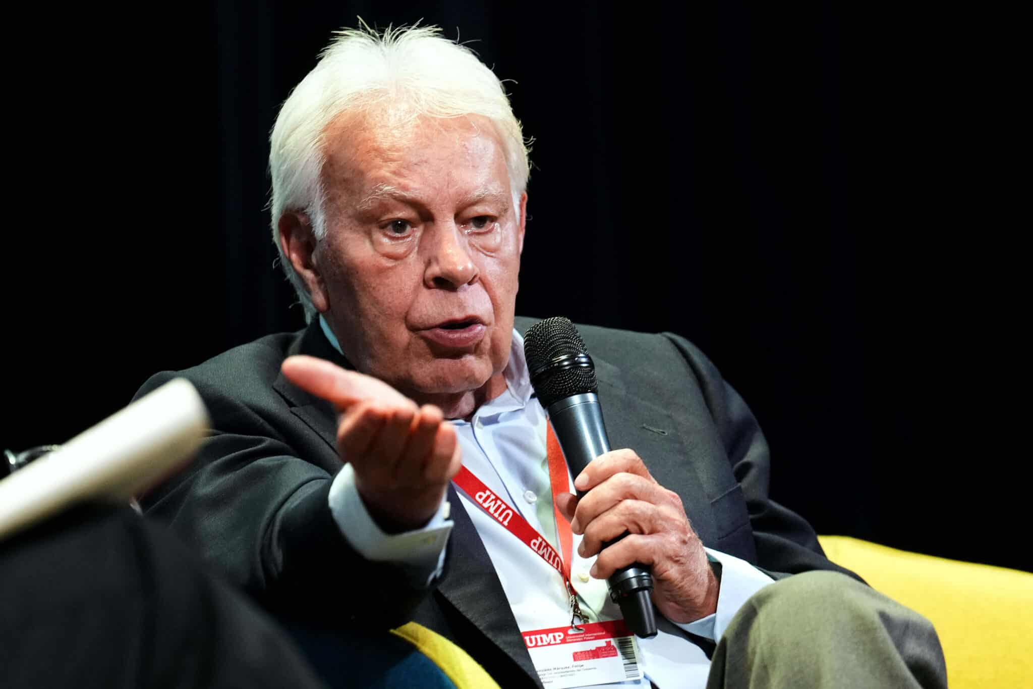 El expresidente del Gobierno Felipe González