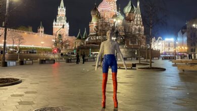 La artista que huyó de Moscú por su 'No a la guerra': "No todos apoyamos los actos criminales de Rusia"