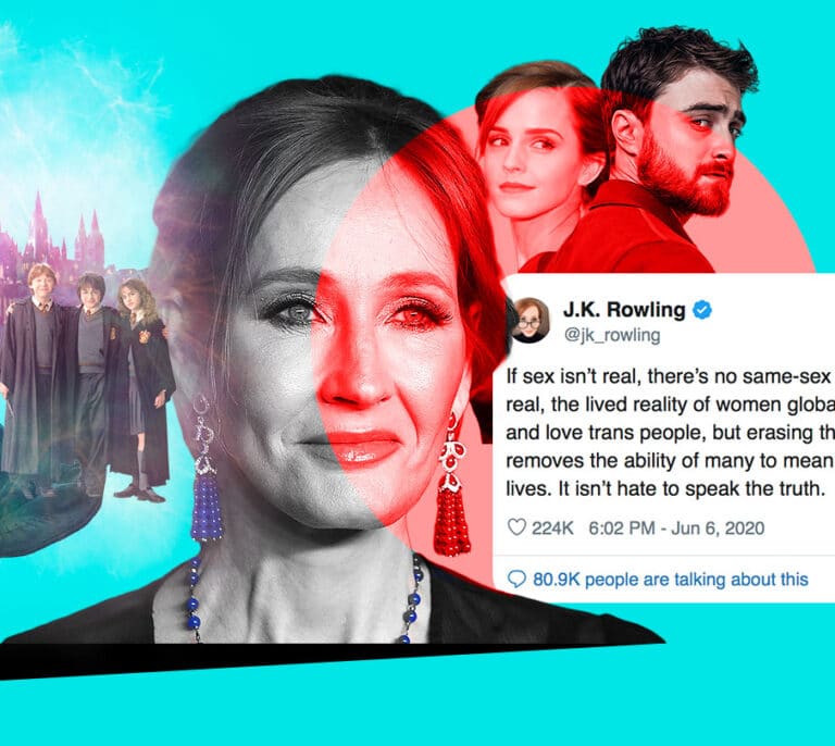 J.K Rowling, de ser la primera escritora multimillonaria de la historia a odiada por tránsfoba