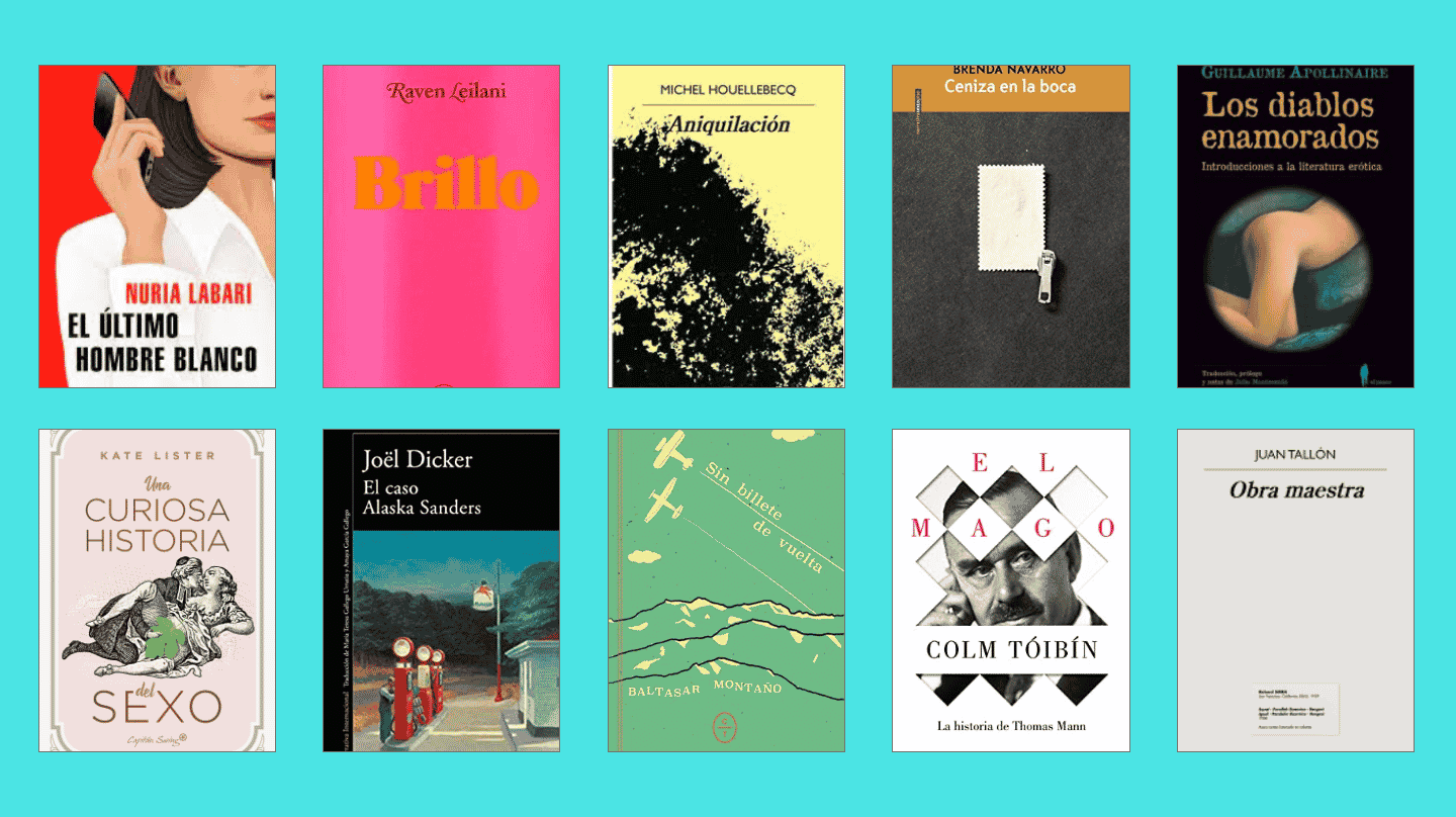 Diez libros para el verano de la última de Houellebecq a la verdadera historia del sexo