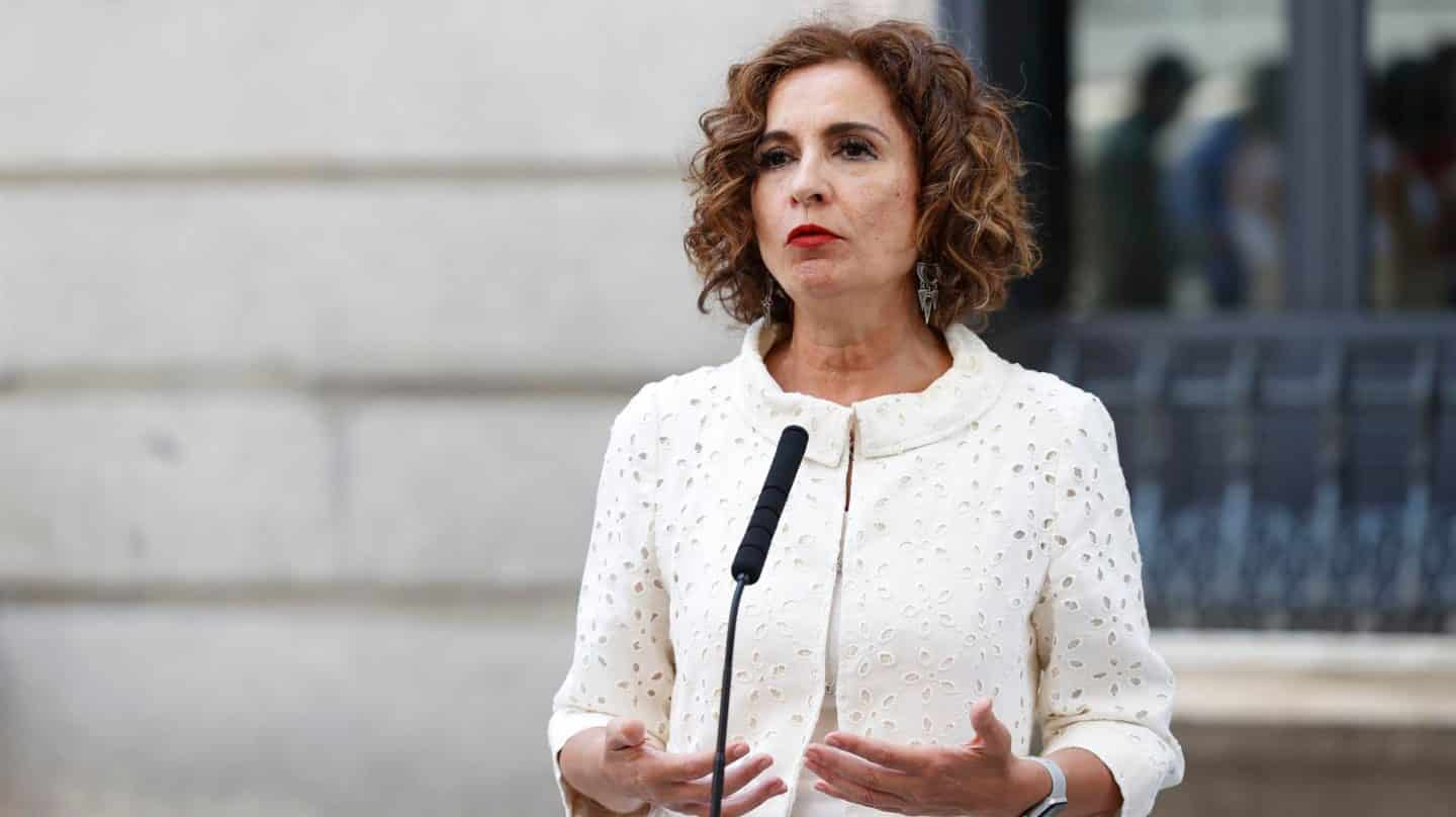 La ministra de Hacienda y nueva vicesecretaria general del PSOE, María Jesús Montero.