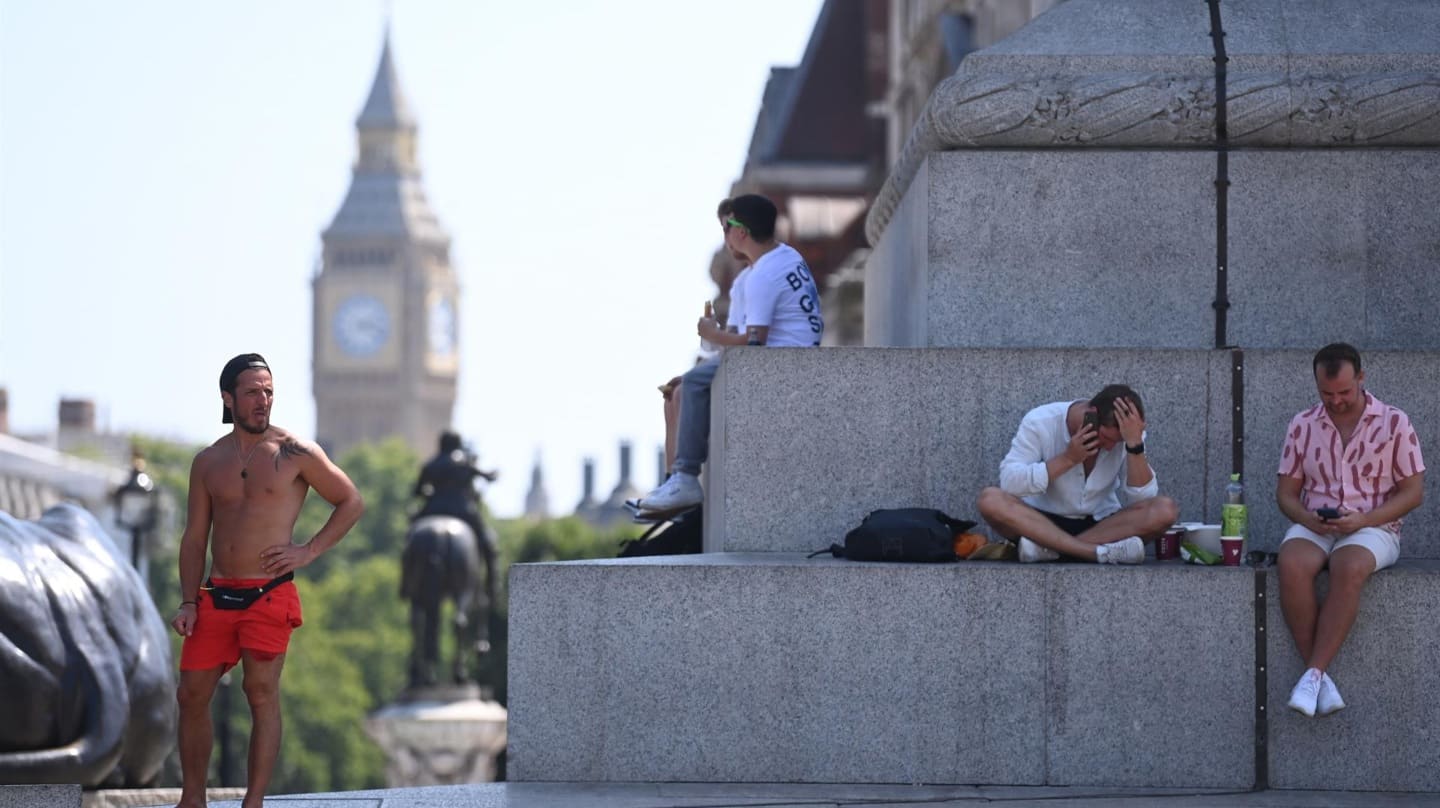 Londres ha alcanzado por primera vez en su historia los 40ºC.