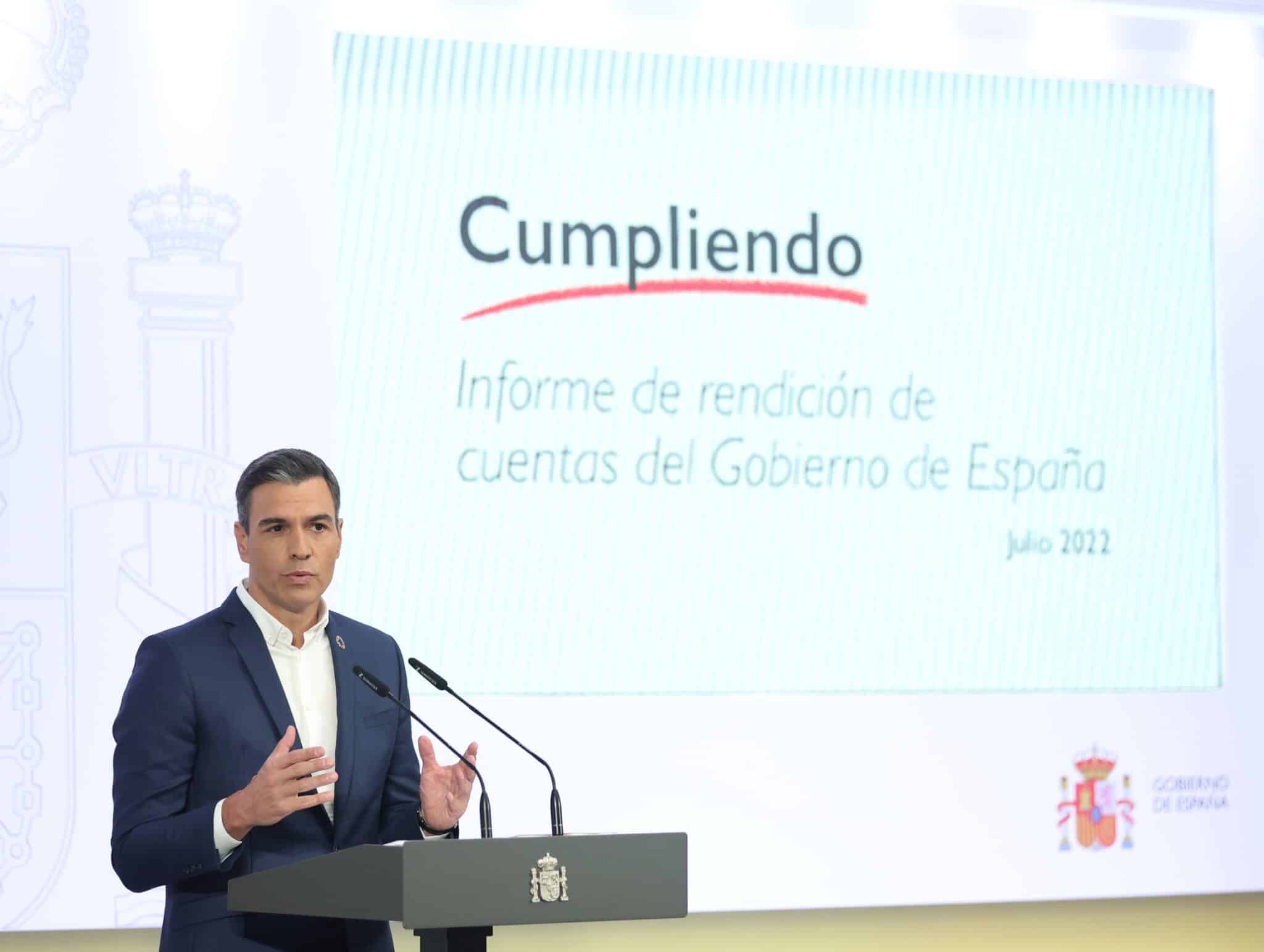 Sánchez cierra la puerta a una crisis de Gobierno: "Estoy muy satisfecho con el  trabajo del Consejo de Ministros"