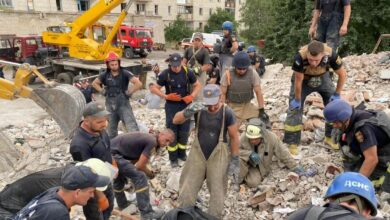 Un día bajo los escombros, el milagro captado en vídeo de un joven ucraniano